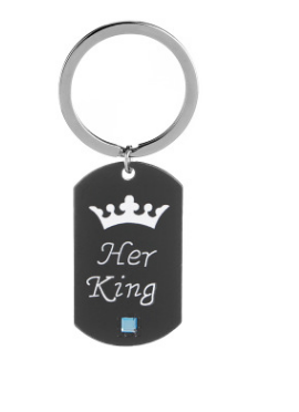 His Queen & Her King Matching Couple Necklaces - Perfect Gift for Lovers - Image 9