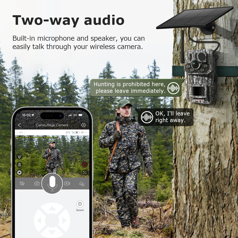 4G Hunting Camera with Smart Positioning & Temperature Detection Features - Image 2