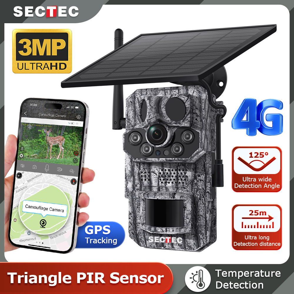 4G Hunting Camera with Smart Positioning & Temperature Detection Features - Image 3
