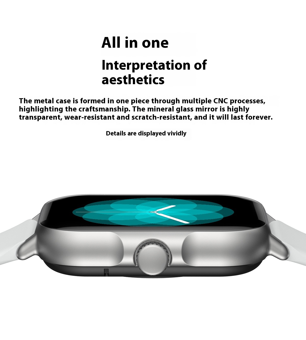 Bluetooth-Compatible Smart Watch with Calling, Message Alerts, Sports Tracking, Heart Rate & Sleep Monitoring - Image 7