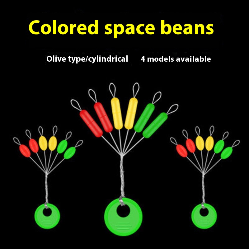 Bulk Straight Cylindrical Olive Rubber Space Beans - High-Quality Supplies - Image 2