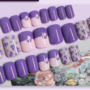 Stylish Manicure Stickers & Fake Nails - 70 Wearable Finished Nail Patches for Women