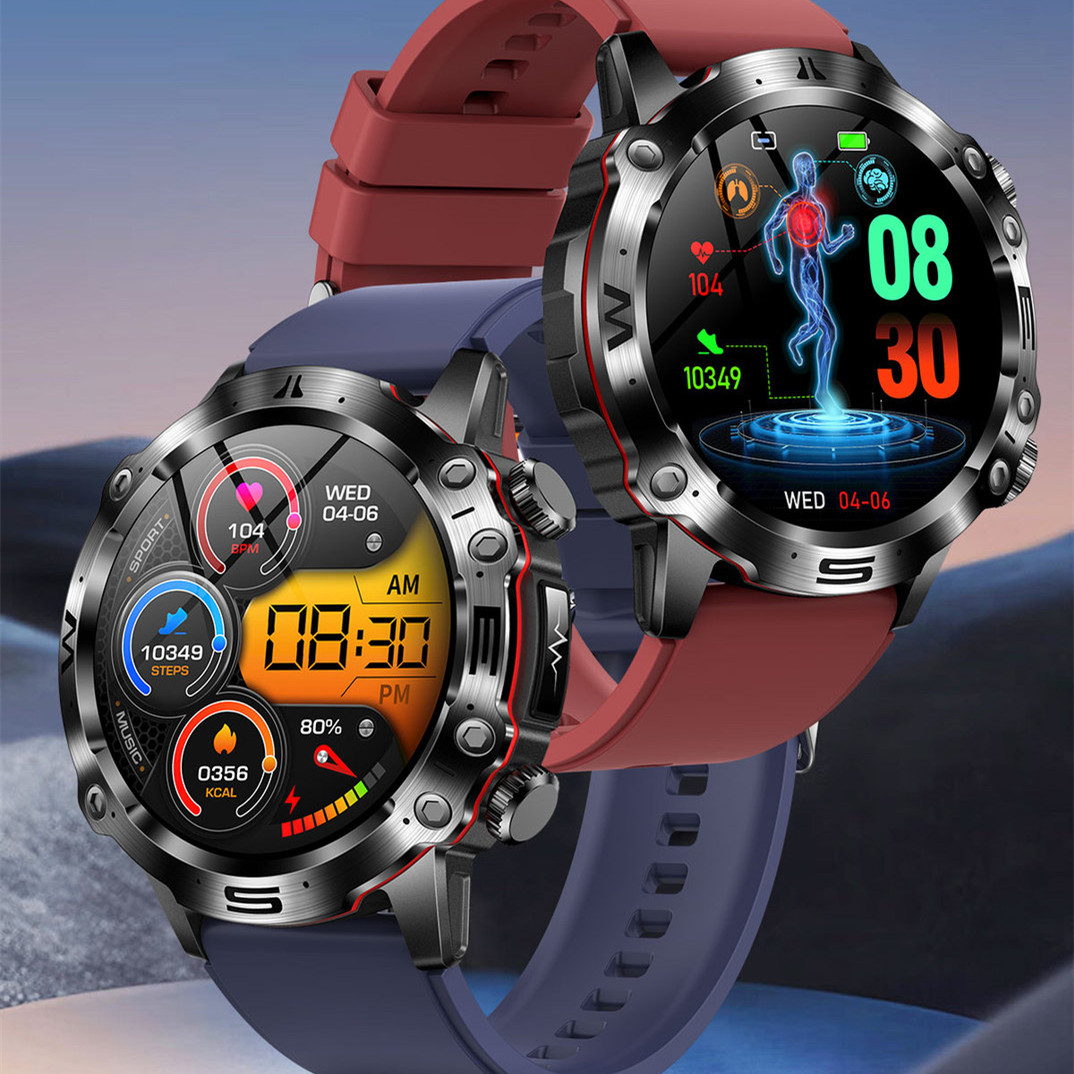 HD ECG Bluetooth-Compatible Outdoor Sports Watch for Calls and Fitness - Image 2