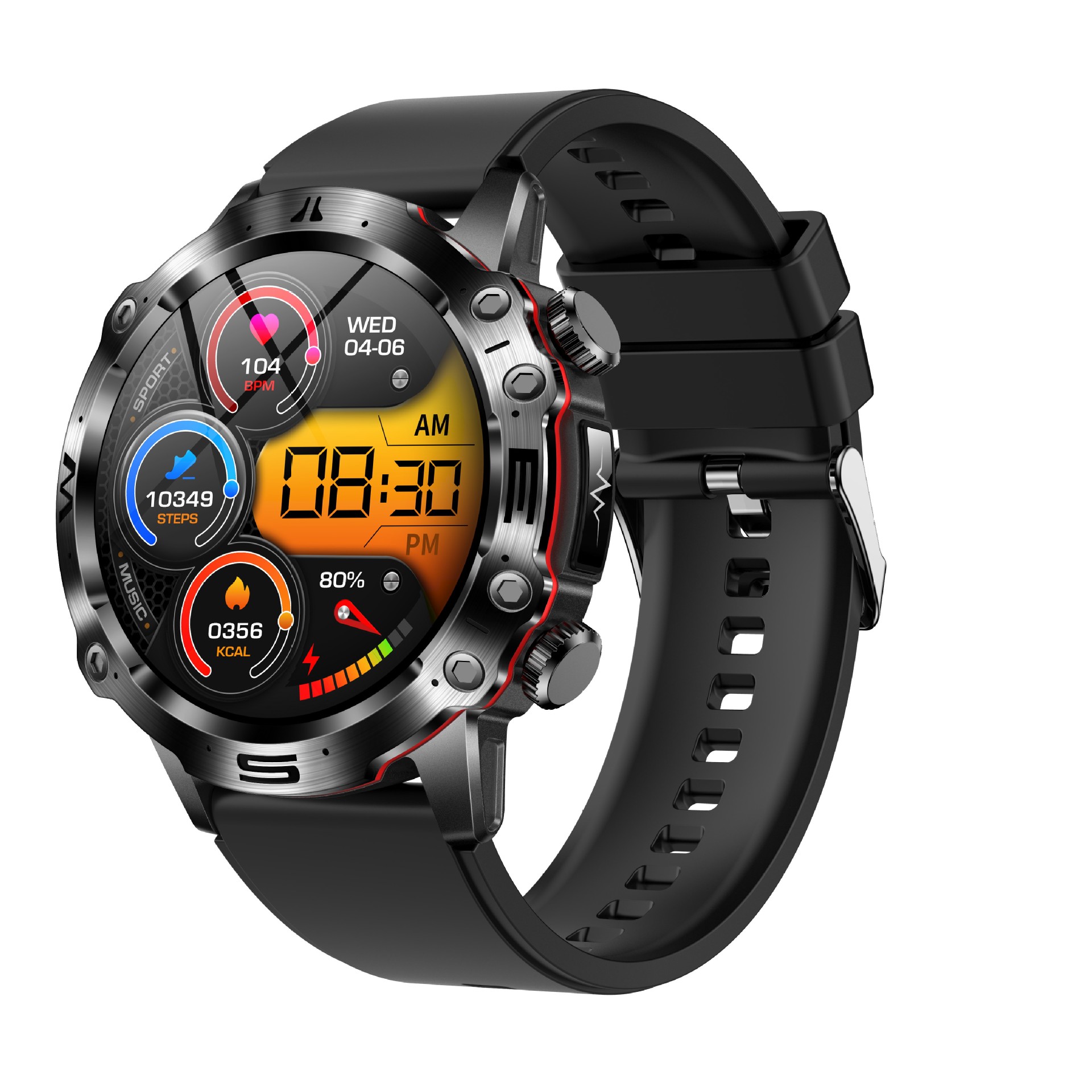 HD ECG Bluetooth-Compatible Outdoor Sports Watch for Calls and Fitness - Image 3