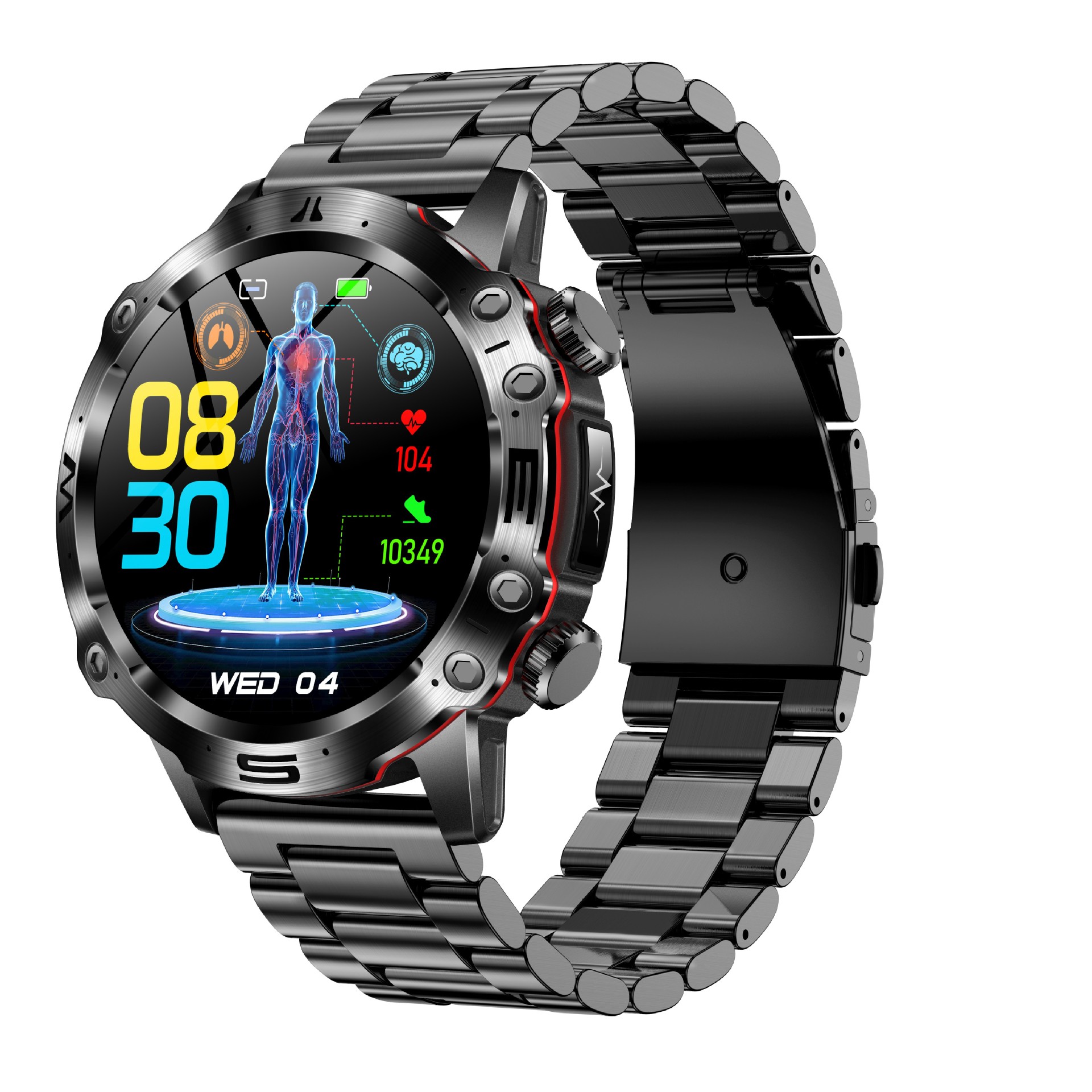 HD ECG Bluetooth-Compatible Outdoor Sports Watch for Calls and Fitness - Image 8