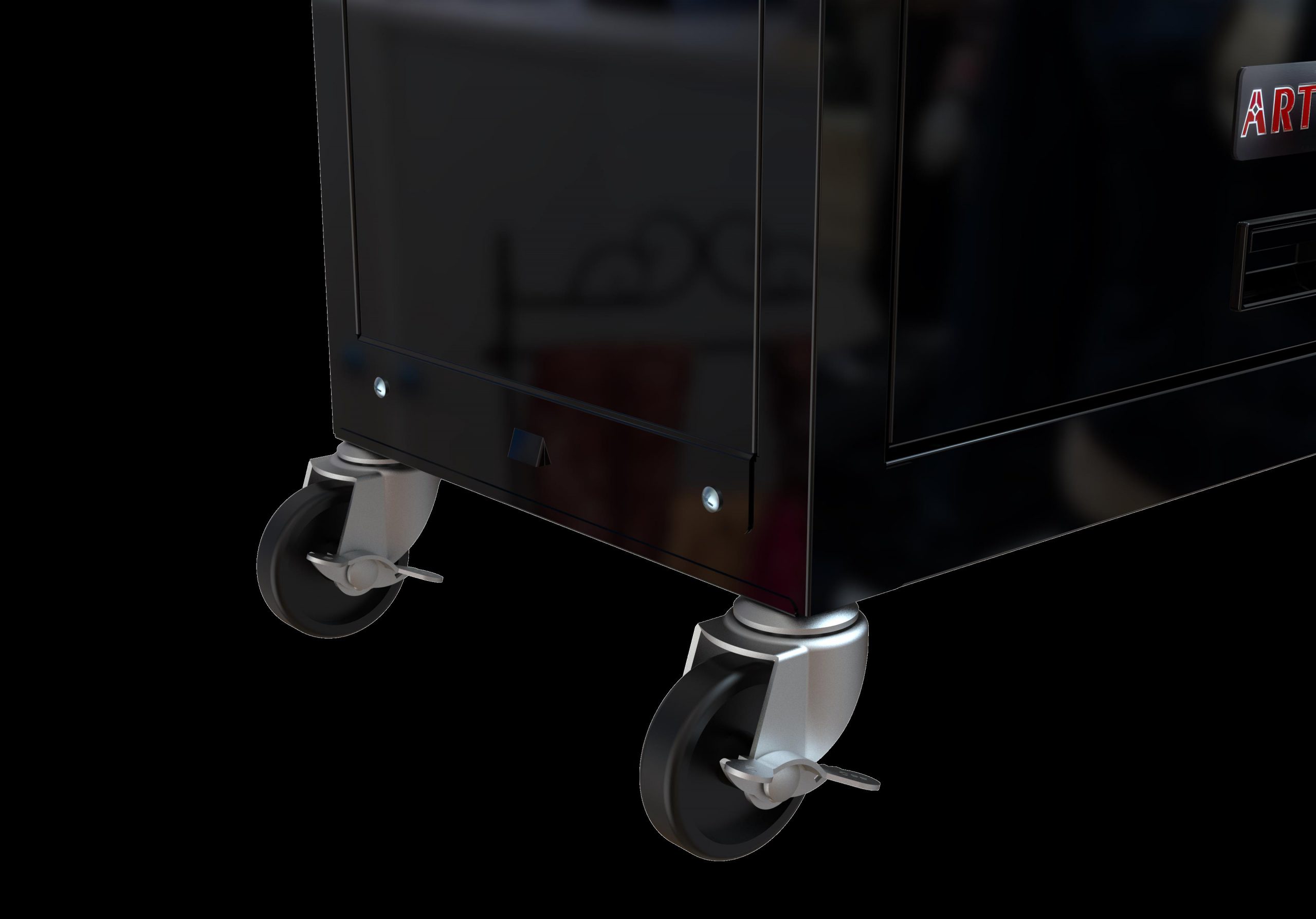 Spacious Rolling Tool Box with Wheels and Drawers for Easy Mobility - Image 5