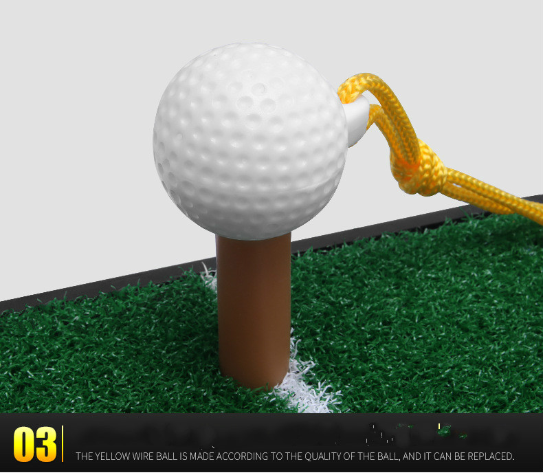 Multi-Functional Golf Swing Trainer for Beginners - Indoor Hitting Pad & Swing Practice - Image 4