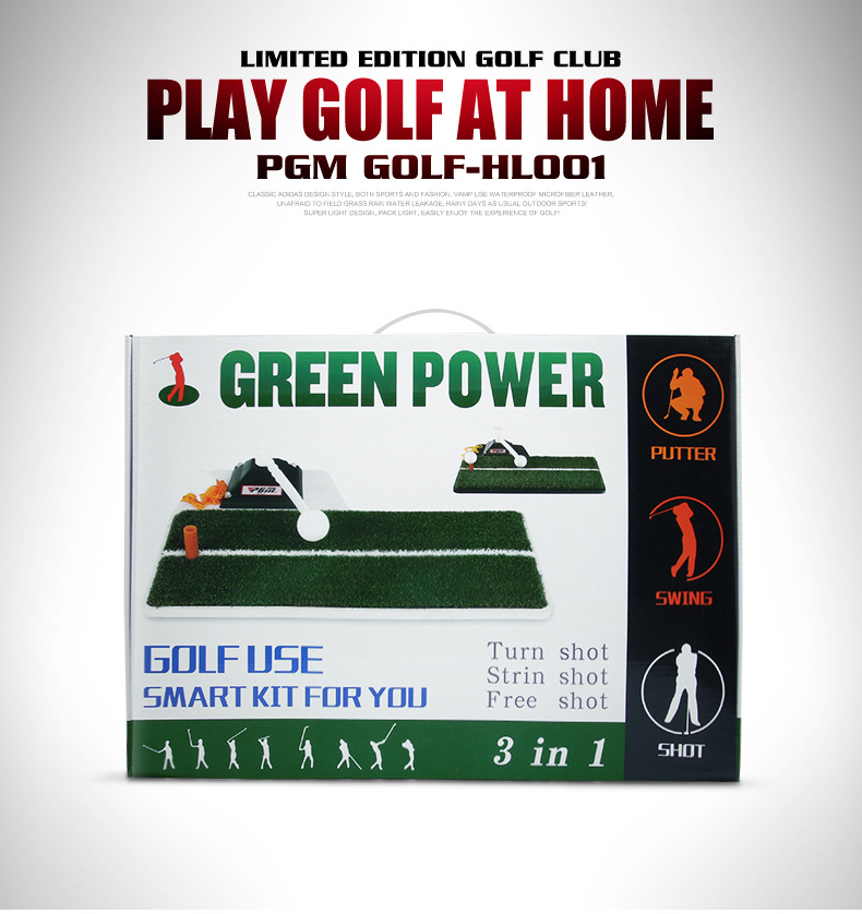 Multi-Functional Golf Swing Trainer for Beginners - Indoor Hitting Pad & Swing Practice - Image 5