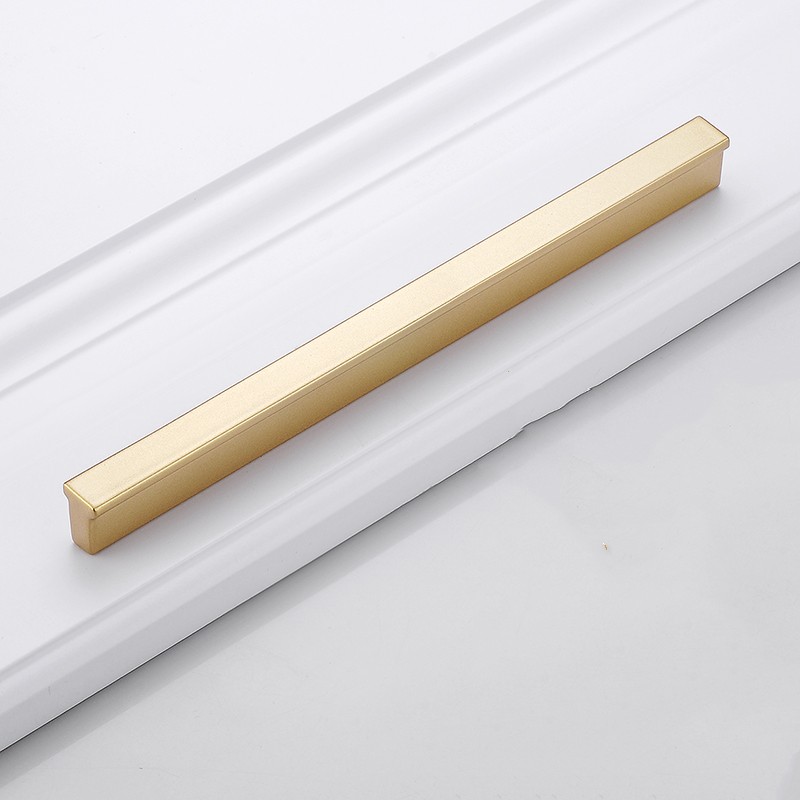 Elegant Gold Handle for Closet, Drawer, and Cabinet - Single Hole Design - Image 3