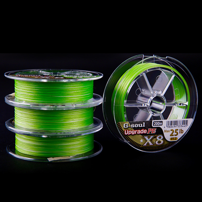 YGK PE Fishing Line 8 Series X8 Fluorescent Color - Premium Lure Line - Image 3