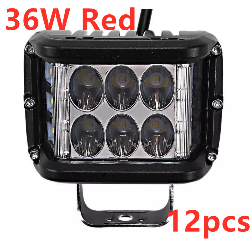 36W Motorcycle Side Flash Work Light - Bright, Reliable Lighting Solution - Image 3