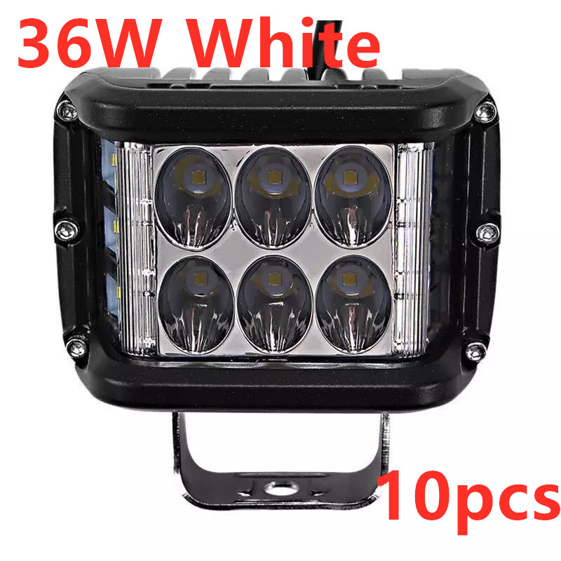 36W Motorcycle Side Flash Work Light - Bright, Reliable Lighting Solution - Image 4