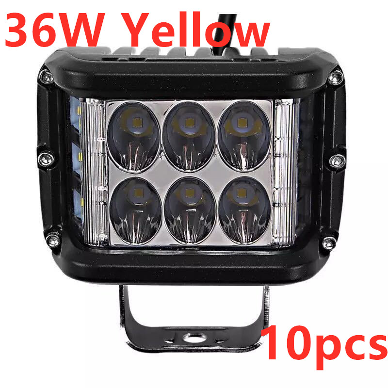 36W Motorcycle Side Flash Work Light - Bright, Reliable Lighting Solution - Image 5
