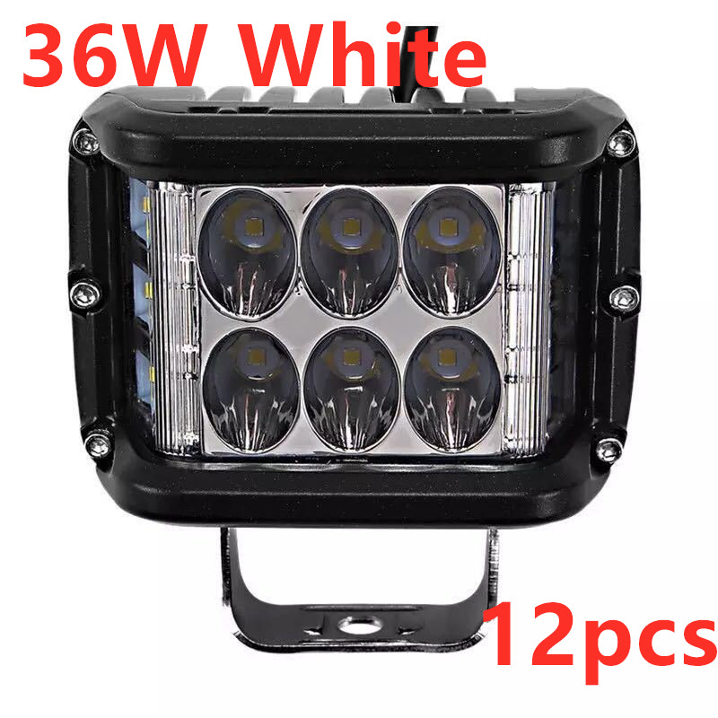 36W Motorcycle Side Flash Work Light - Bright, Reliable Lighting Solution - Image 13