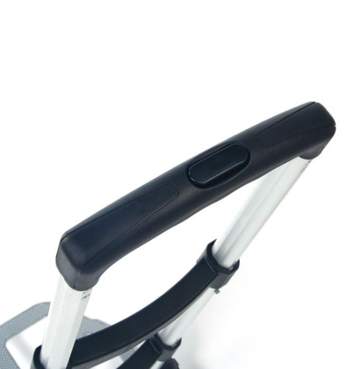 Compact Foldable Telescopic Trolley Cart for Luggage - Black Travel Solution - Image 7