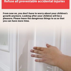 Anti-Pinch Hand Door Seam Protection Strip - Essential Safety Solution for Homes