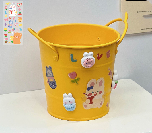 Stylish Iron Art Student Desk Organizer Box for Creative Storage Solutions - Image 17