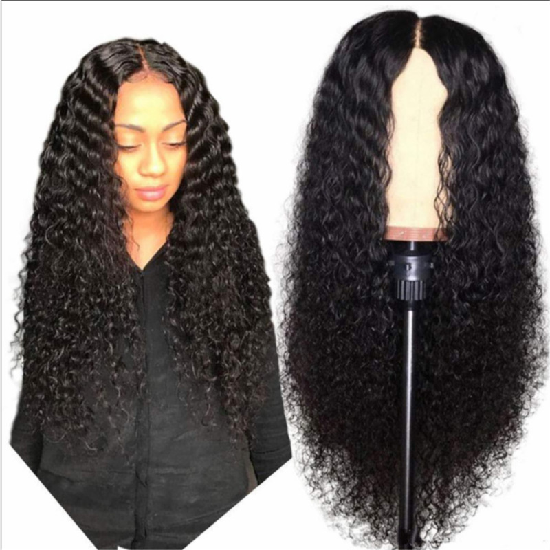 Mid-Length Curly Wig for Women - Hand-Wrapped Small Curls for a Stylish Look - Image 4