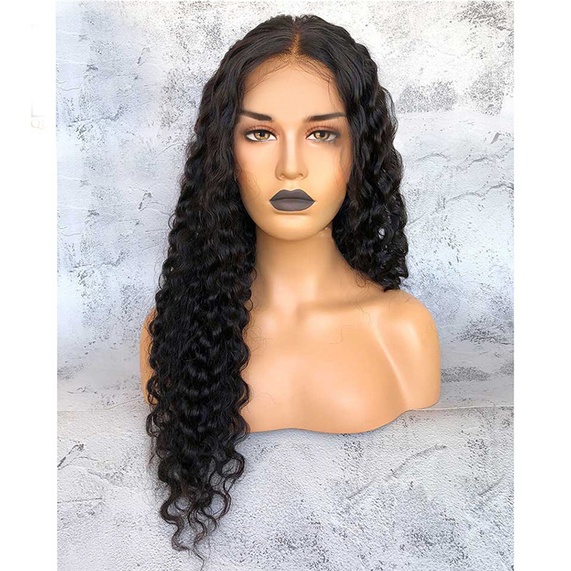 Mid-Length Curly Wig for Women - Hand-Wrapped Small Curls for a Stylish Look - Image 5