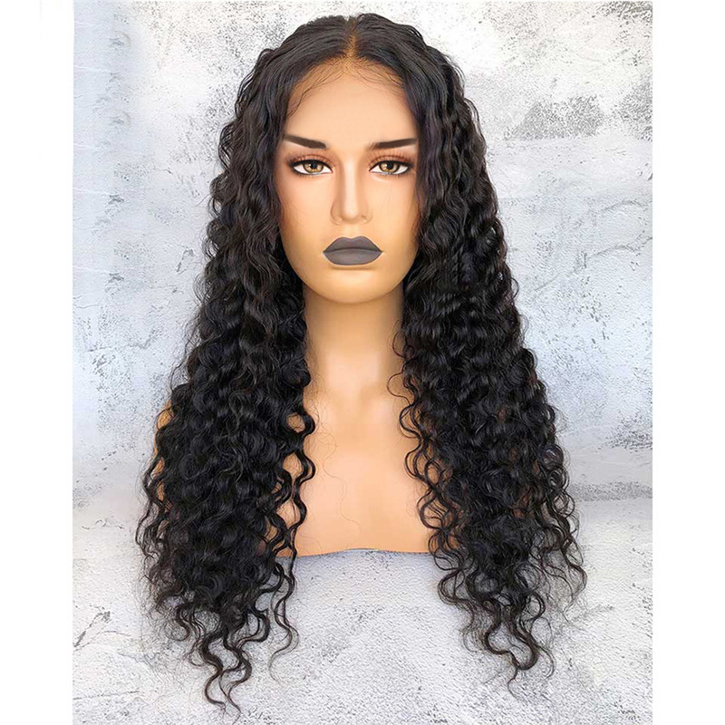 Mid-Length Curly Wig for Women - Hand-Wrapped Small Curls for a Stylish Look - Image 6