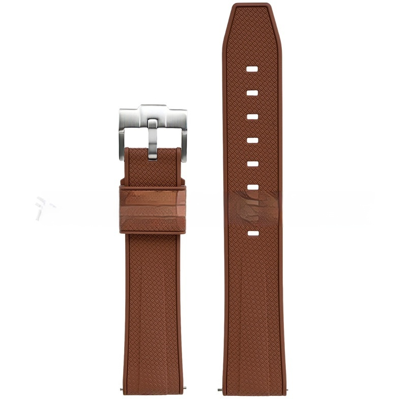 Durable Fluororubber Strap for Men - Perfect Fit and Versatile Use