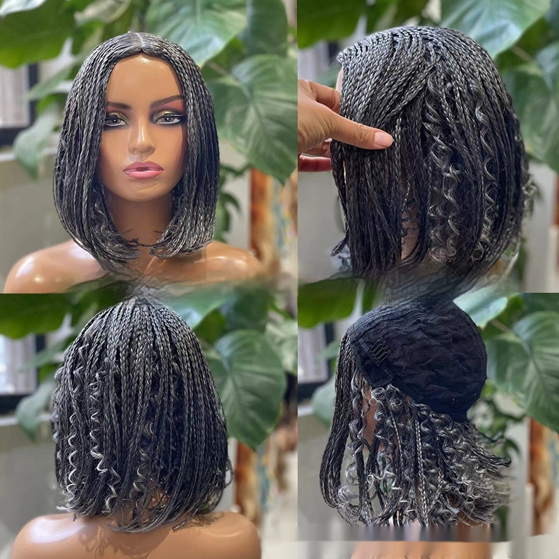 Bohemian Hand-woven Three-strand Braid Wave Wig for Women’s Headgear - Image 8