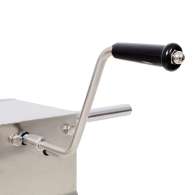 5L 11LBS Horizontal Sausage Stuffer - Stainless Steel Manual Sausage Maker with 4PCS Nozzles for Home and Commercial Use - Image 3
