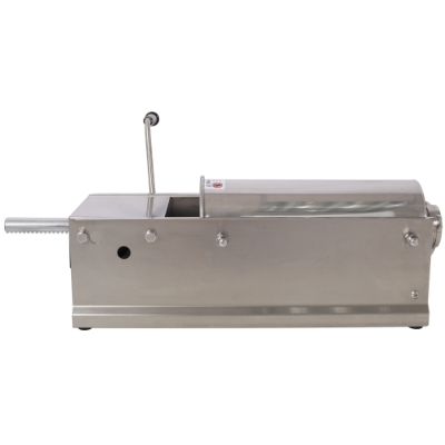 5L 11LBS Horizontal Sausage Stuffer - Stainless Steel Manual Sausage Maker with 4PCS Nozzles for Home and Commercial Use - Image 6