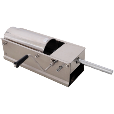 5L 11LBS Horizontal Sausage Stuffer - Stainless Steel Manual Sausage Maker with 4PCS Nozzles for Home and Commercial Use - Image 9