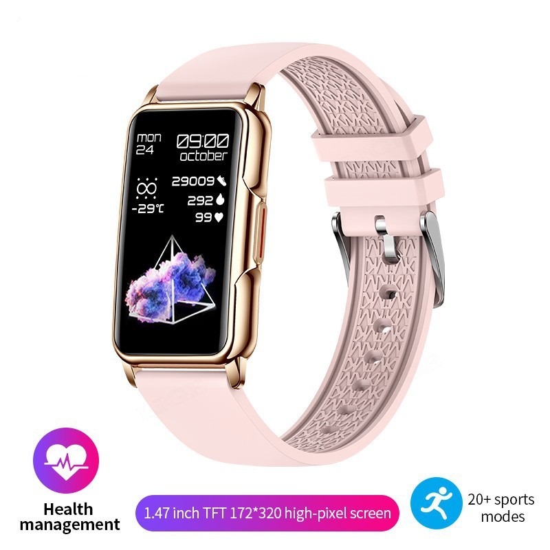 Multi-functional Outdoor Smart Sport Bracelet - Women's Health Monitoring Watch - Image 24