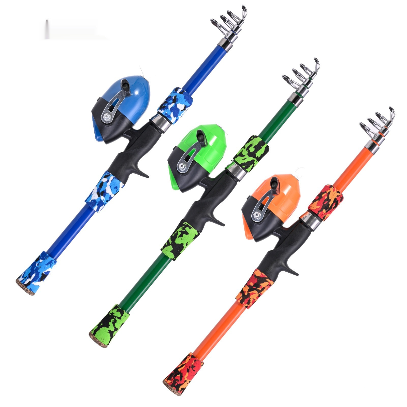 Gun-Type Short-Section Telescopic Fishing Rod for Kids | Essential Fishing Gear - Image 4