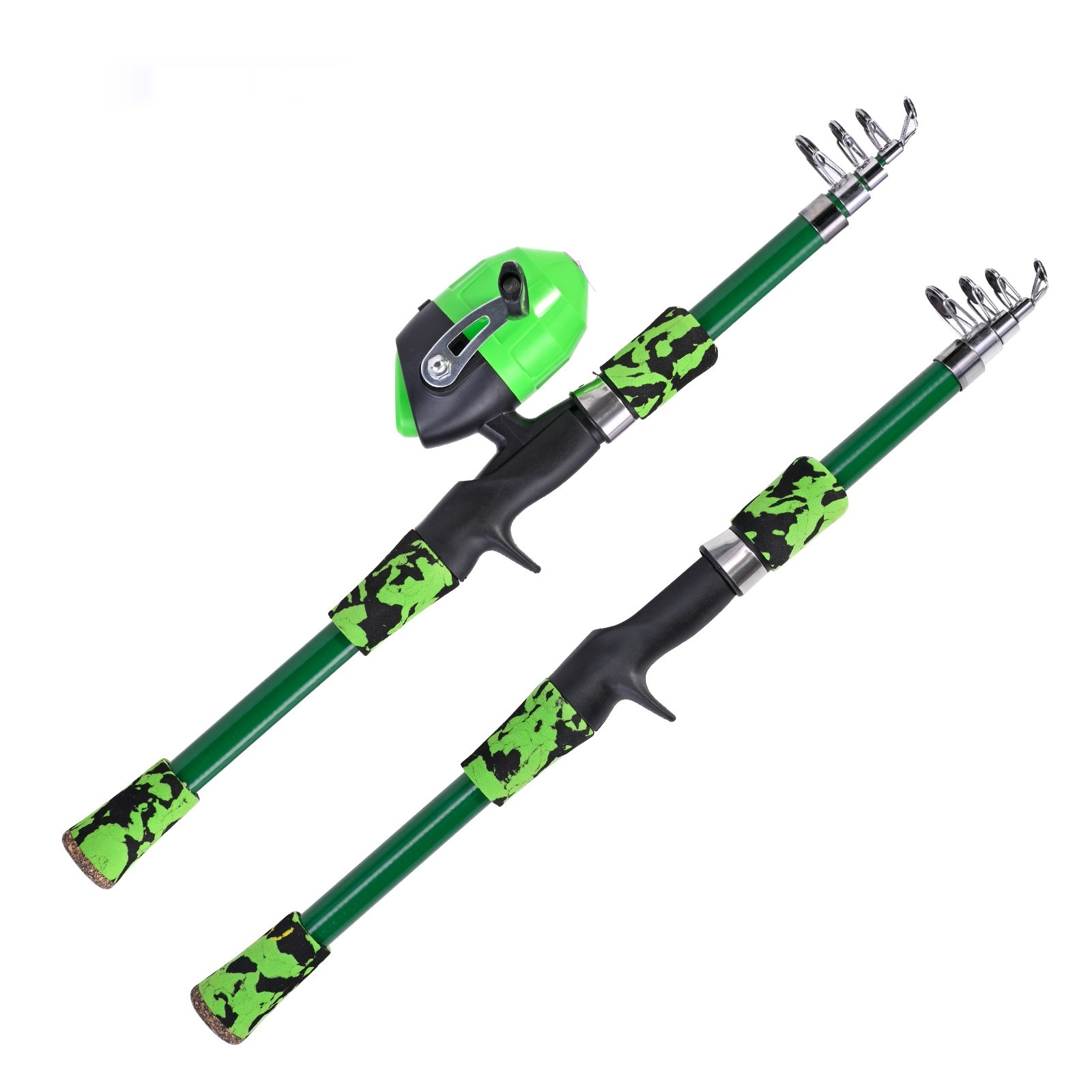 Gun-Type Short-Section Telescopic Fishing Rod for Kids | Essential Fishing Gear - Image 7