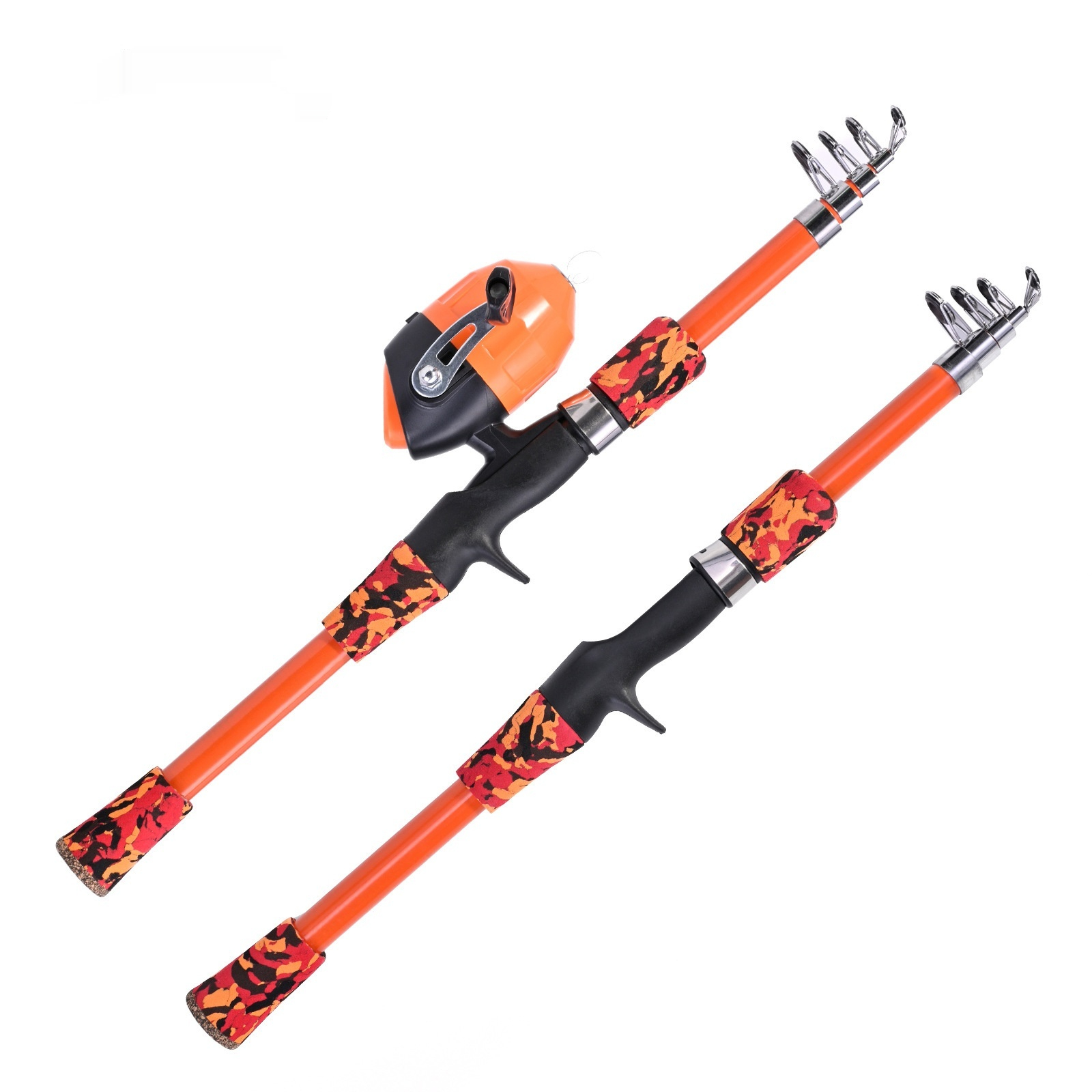 Gun-Type Short-Section Telescopic Fishing Rod for Kids | Essential Fishing Gear - Image 8