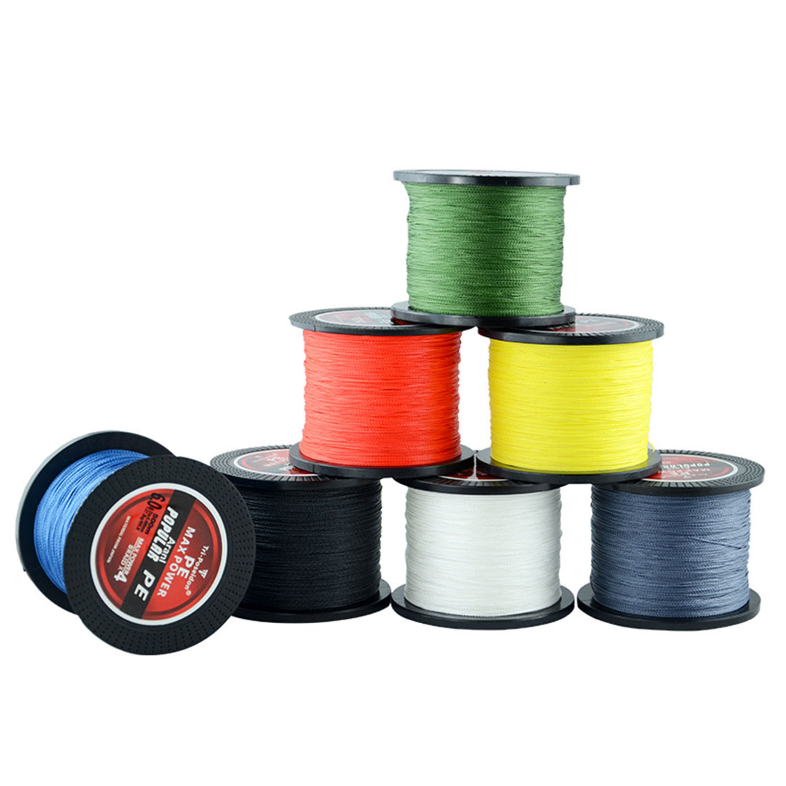 4Braided Fishing PE Strong Pull Horse Main Line 300M - High Strength & Durability - Image 3