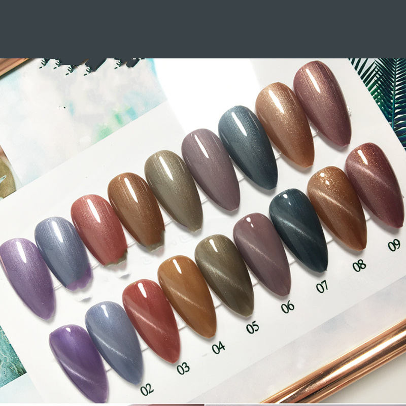 Tan Phototherapy Gel Explosion Flash Nail Polish - Special Nail Shop Set with Nail Glue - Image 11