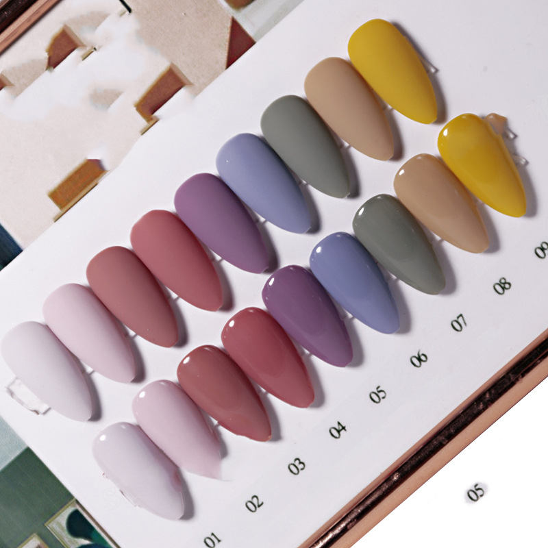 Tan Phototherapy Gel Explosion Flash Nail Polish - Special Nail Shop Set with Nail Glue - Image 12