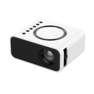YT300 Mobile Video Projector - 1080P Home Theater Media Player for Wired & Wireless Screen Mirroring on Android & iOS Smartphones