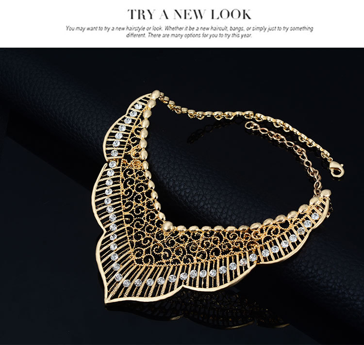 Bold Wild Style Alloy Necklace and Earrings Set for Unique Fashion - Image 5