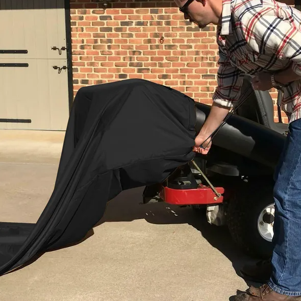 54 Cubic Feet Lawn Tractor Leaf Bag - Standard Garden Waste Bag with 112in Opening - Image 2