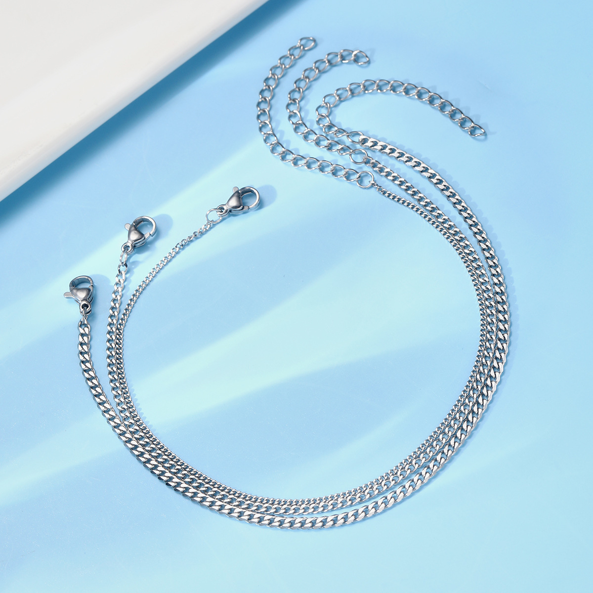 Trendy Flat Cuban Link Chain Bracelet for Fashion-Forward Individuals - Image 6