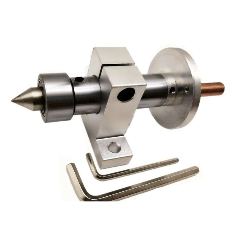 Miniature Woodworking Lathe Tailstock Thimble for Buddha Beads Crafts