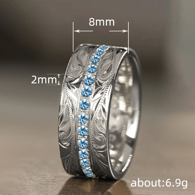 Stylish Men's and Women's Wheat Design Fashion Rings - Image 5