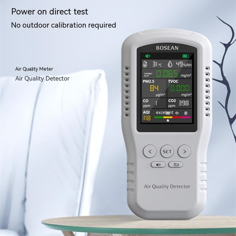 High Precision Formaldehyde Measuring Instrument - Indoor Air Quality Tester for Homes - Image 4
