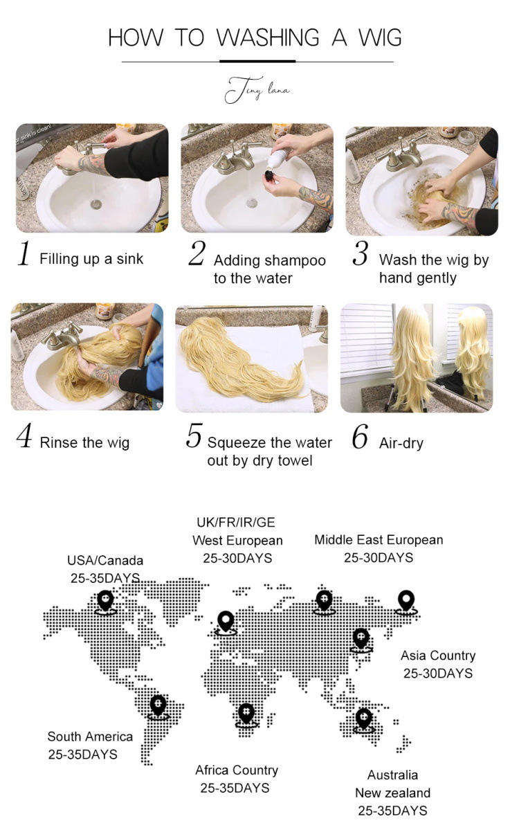 Gradient Color Long Curly Hair Big Wave High-Temperature Fiber Wig for Stunning Style - Image 5