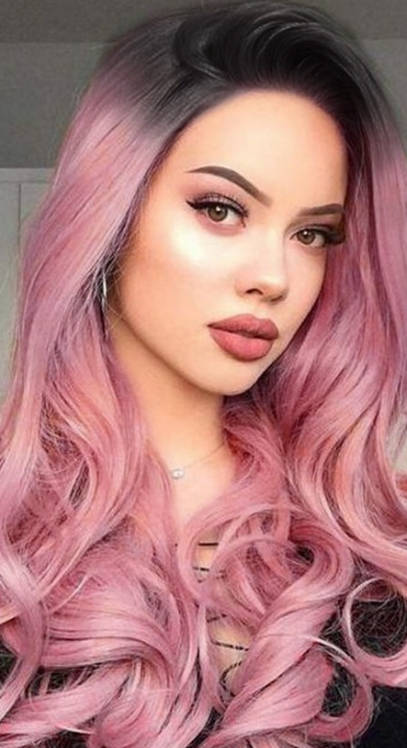 Gradient Color Long Curly Hair Big Wave High-Temperature Fiber Wig for Stunning Style - Image 6