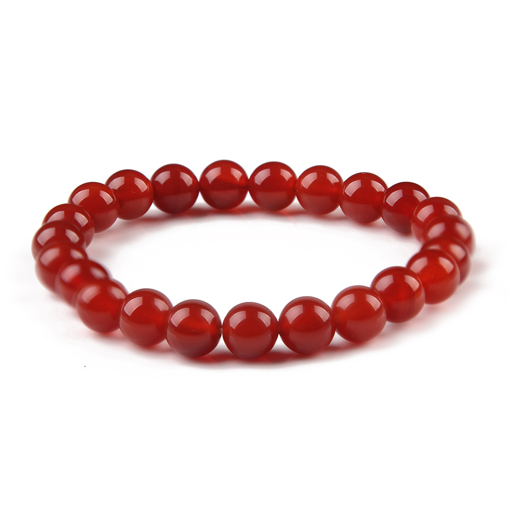 Red Onyx and Tiger Eye Stone Couple Bracelet - Stylish & Unique Gift - Image 3