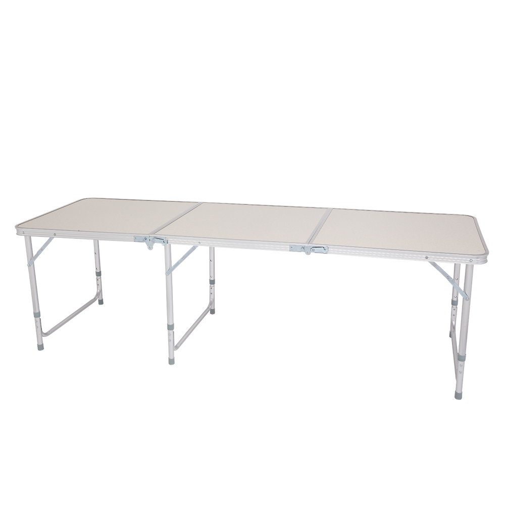 6ft Silver Outdoor Folding Table - Durable Aluminum Alloy, 50kg Capacity - Image 27