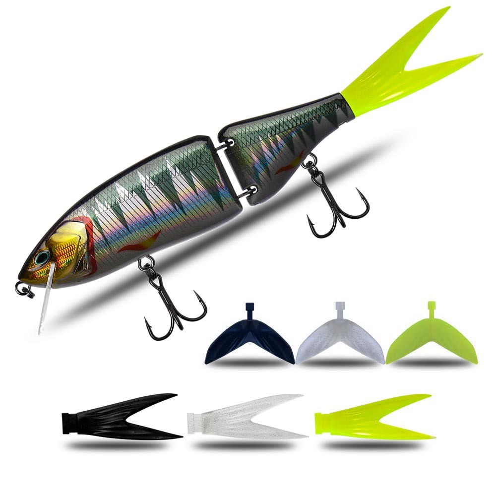 Luya Multi-Section Floating Hard Bait for Bass and Dog Fishing - Image 19