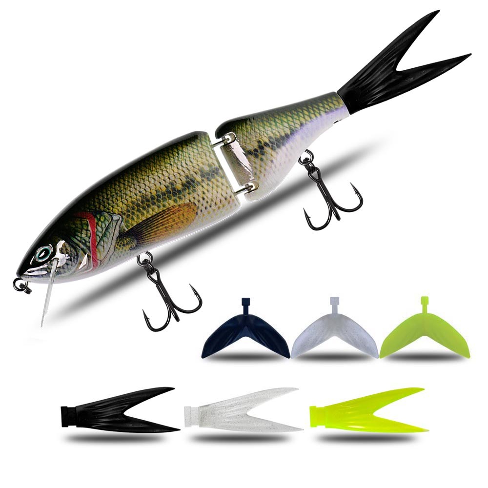 Luya Multi-Section Floating Hard Bait for Bass and Dog Fishing - Image 21