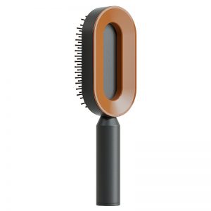 Self-Cleaning Hair Brush for Women - One-Key Cleaning, Hair Loss Airbag Massage, Anti-Static Scalp Comb